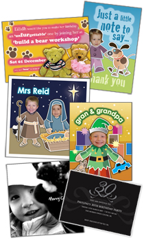 Personalised Greetings Cards and Invitations