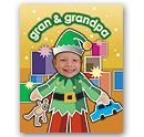 Image: Santas little Elf, Christmas Card